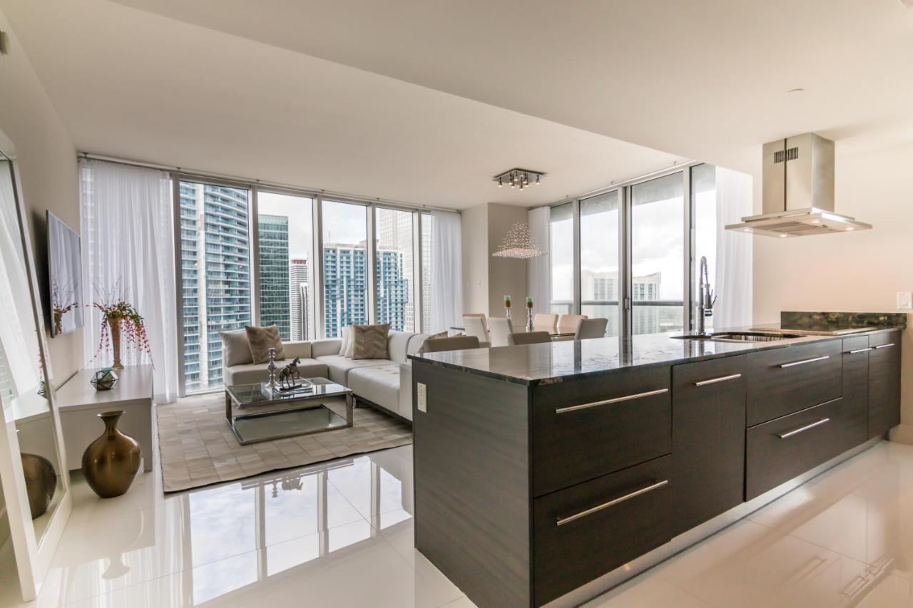 Luxury 5-Star Condo @37Th Floor In Icon Brickell 2B/2B Маямі Екстер'єр фото