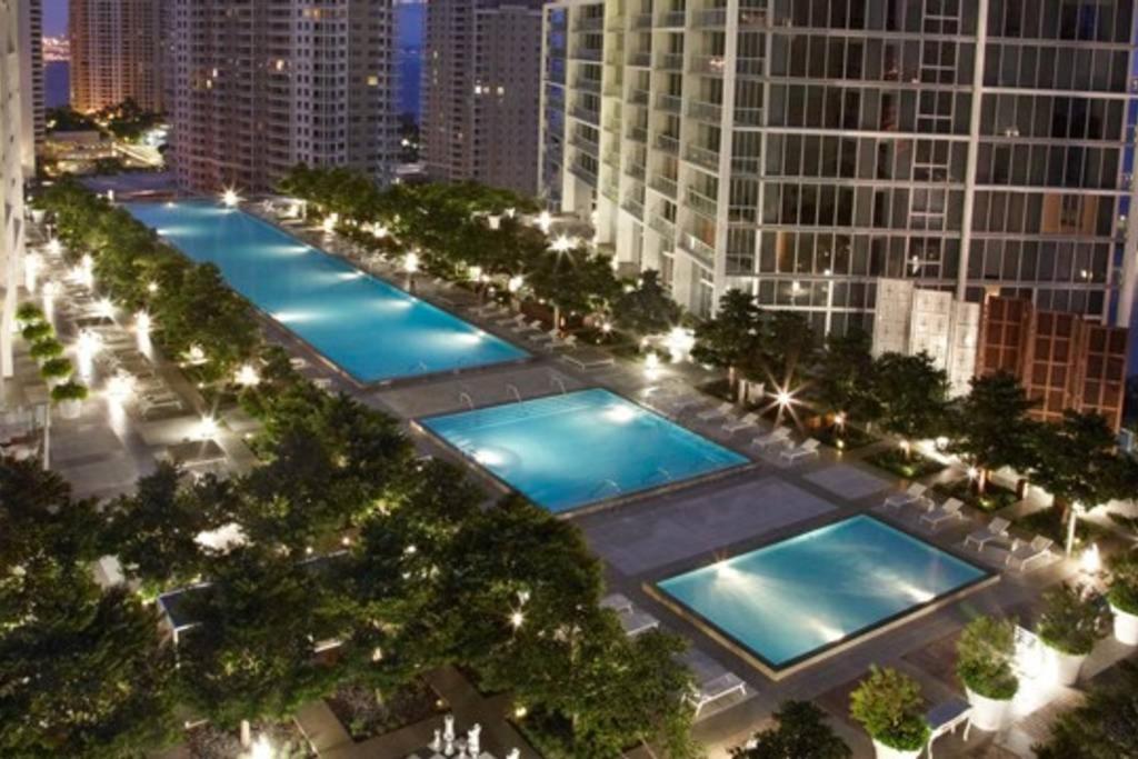 Luxury 5-Star Condo @37Th Floor In Icon Brickell 2B/2B Маямі Екстер'єр фото